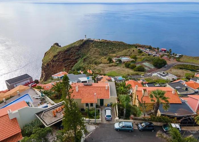 度假居 Garajau House - Sunrise To Sunset Ocean View 卡尼索