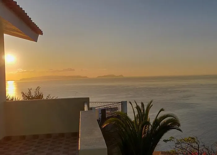 度假居 Garajau House - Sunrise To Sunset Ocean View 卡尼索